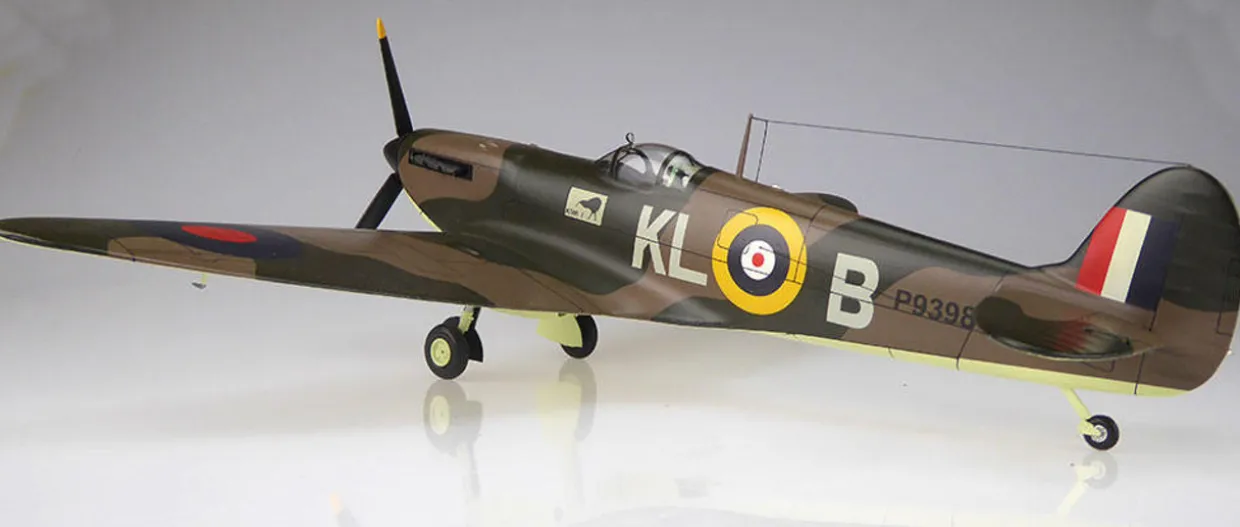 Bravo Delta Models Spitfire Mk.1 Clear Canopy Model Aircraft