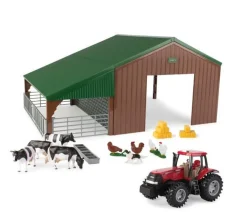 Britains 1/32 Farm Building Set with Case Tractor