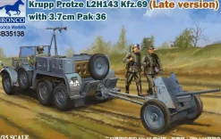Bronco Kits 1/35 Krupp Protze with 3.7cm Pak 36