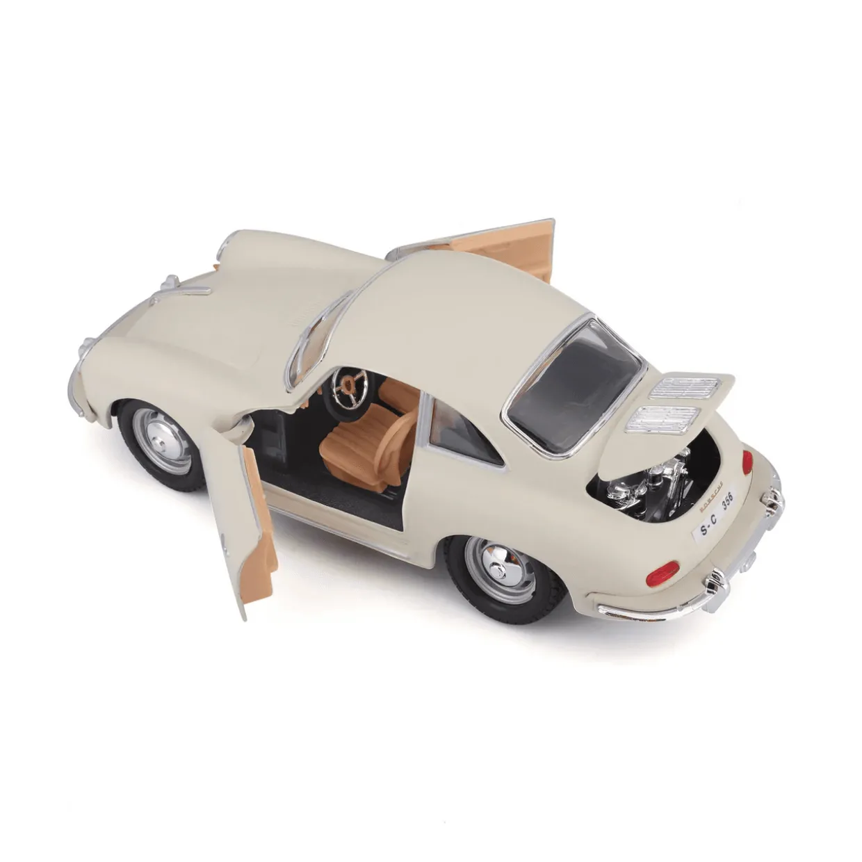 Burago 1/24 1961 Porsche 365B Coupe Diecast Model