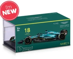 Burago 1/43 Aston Martin AMR23 2023 #18 Lance Stroll