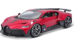 Burago 1/18 Bugatti Divo Red Diecast Model