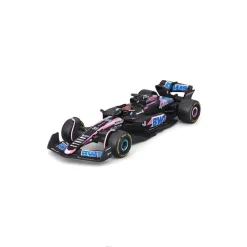 Burago 1/43 BWT Alpine A524 F1 2024 #31 Esteban Ocon With Helmet