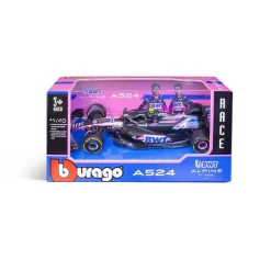 Burago 1/43 BWT Alpine A524 F1 2024 #10 Pierre Gasly