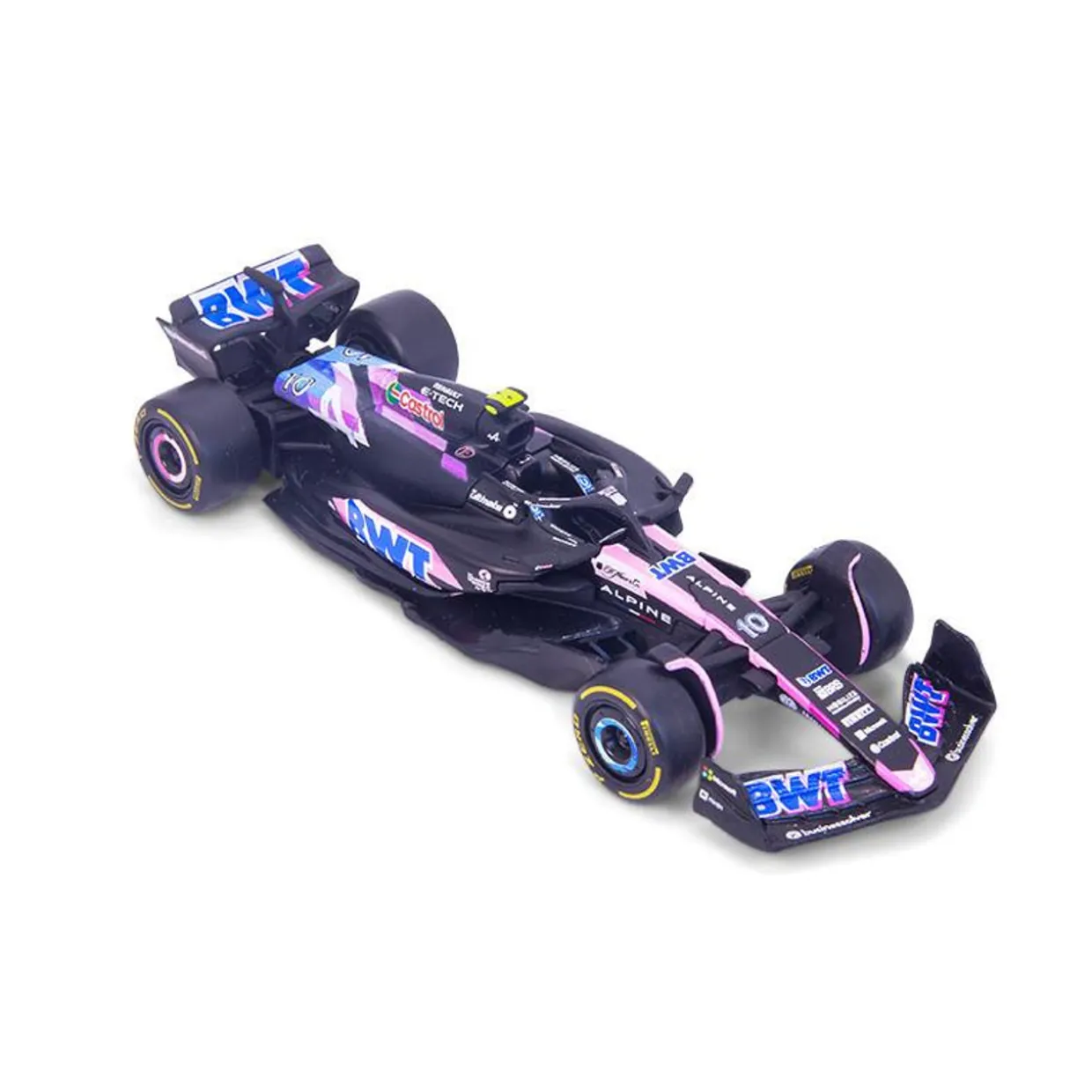 Burago 1/43 BWT Alpine A524 F1 2024 #10 Pierre Gasly
