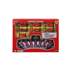 Burago 1/43 F1 Ferrari Deluxe Gift Set