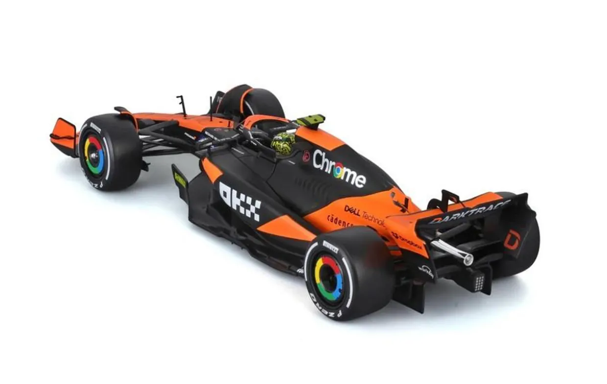 Burago 1/24 F1 McLaren MCL38 2024 Norris Diecast Model Kit