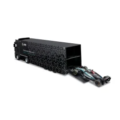 Burago 1/43 F1 Merdeces AMG Racing Transporter Lorry W15 2024 George Russell