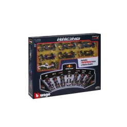 Burago 1/43 F1 Red Bull Racing Deluxe Gift Set