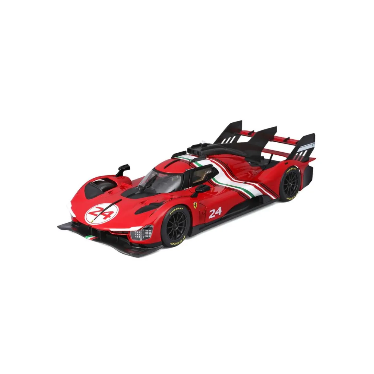 Burago 1/18 Ferrari Racing 499P Modificanta Diecast Model Car