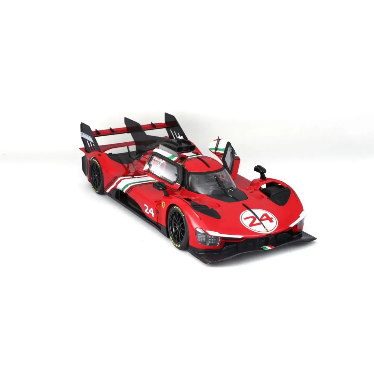 Burago 1/18 Ferrari Racing 499P Modificanta Diecast Model Car