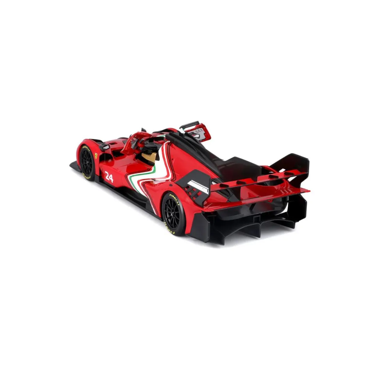 Burago 1/18 Ferrari Racing 499P Modificanta Diecast Model Car