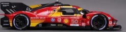 Burago 1/24 Ferrari Racing 499p Le Mans Hypercar 2024 AF Corse #50 Diecast Model