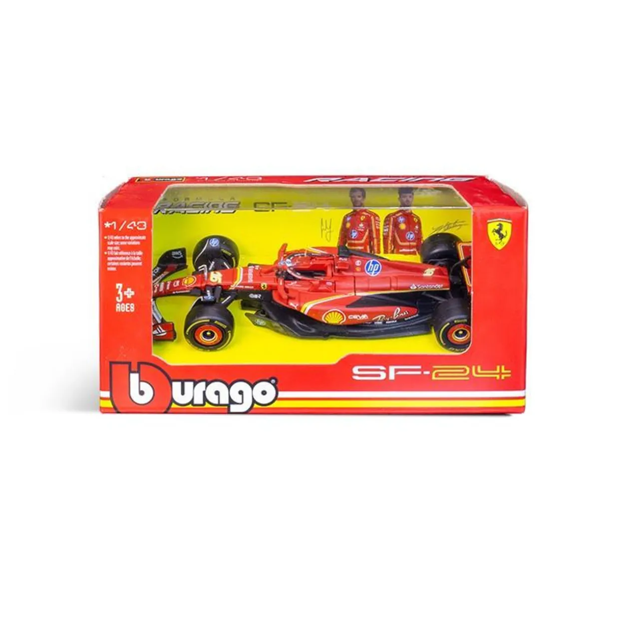 Burago 1/43 Ferrari SF-24 F1 2024 #16 Charles Leclerc