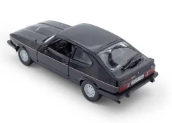Burago 1/24 Ford Capri 1982 Black Diecast Model