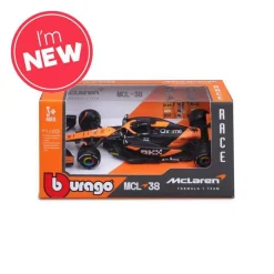 Burago 1/43 McLaren MCL38 F1 2024 #4 Lando Norris