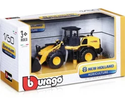 Burago 1/50 New Holland W170D Wheel Loader Diecast Model