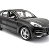 Burago 1/24 Porsche Macan Black Diecast Model