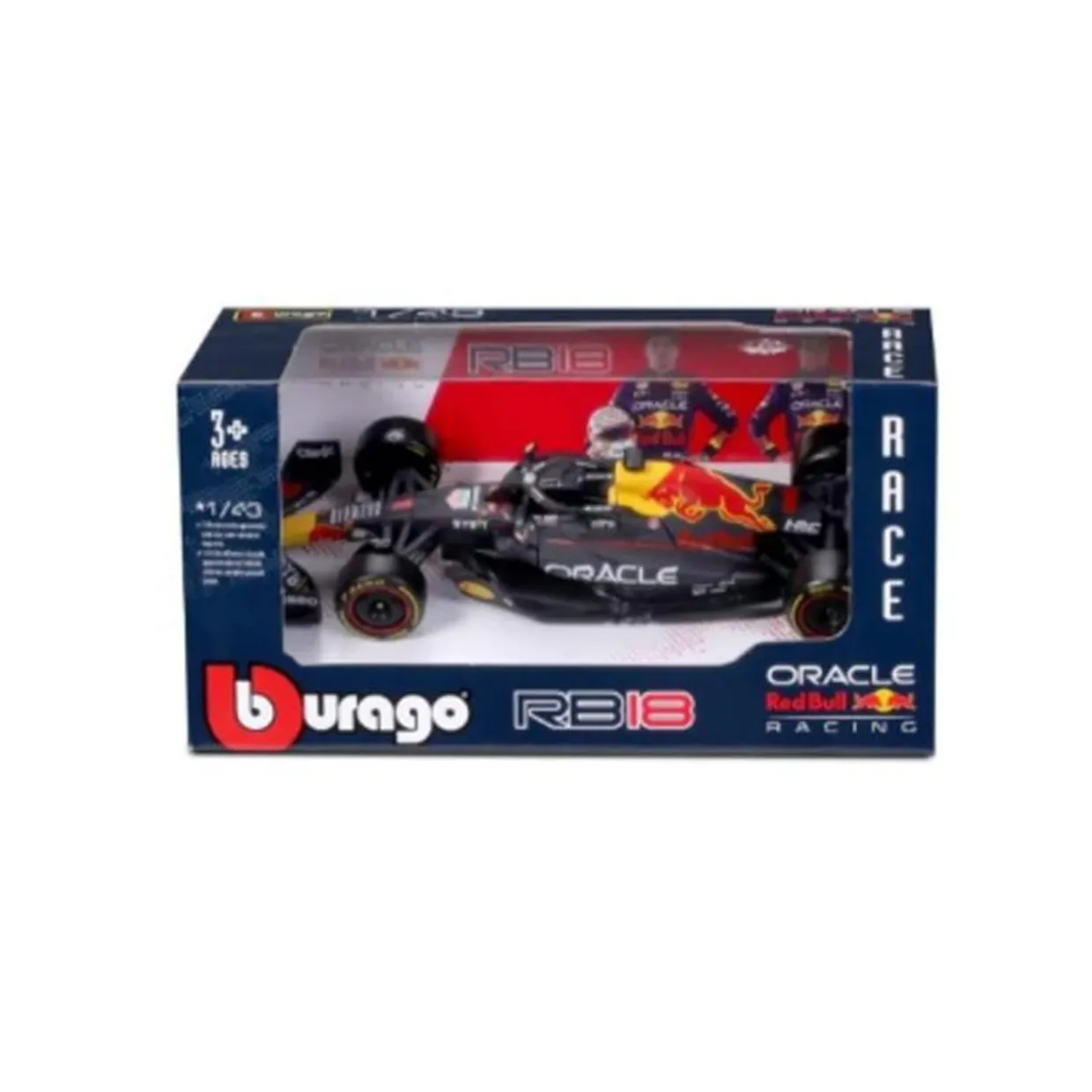 Burago 1/43 Red Bull RB20 F1 2024 #1 Max Verstappen