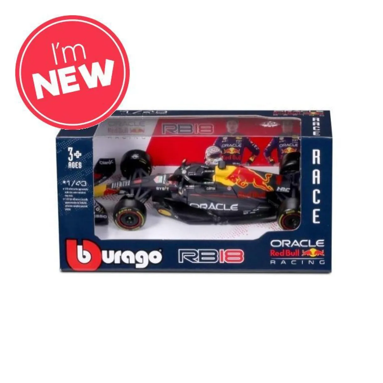 Burago 1/43 Red Bull RB20 F1 2024 #11 Sergio Perez