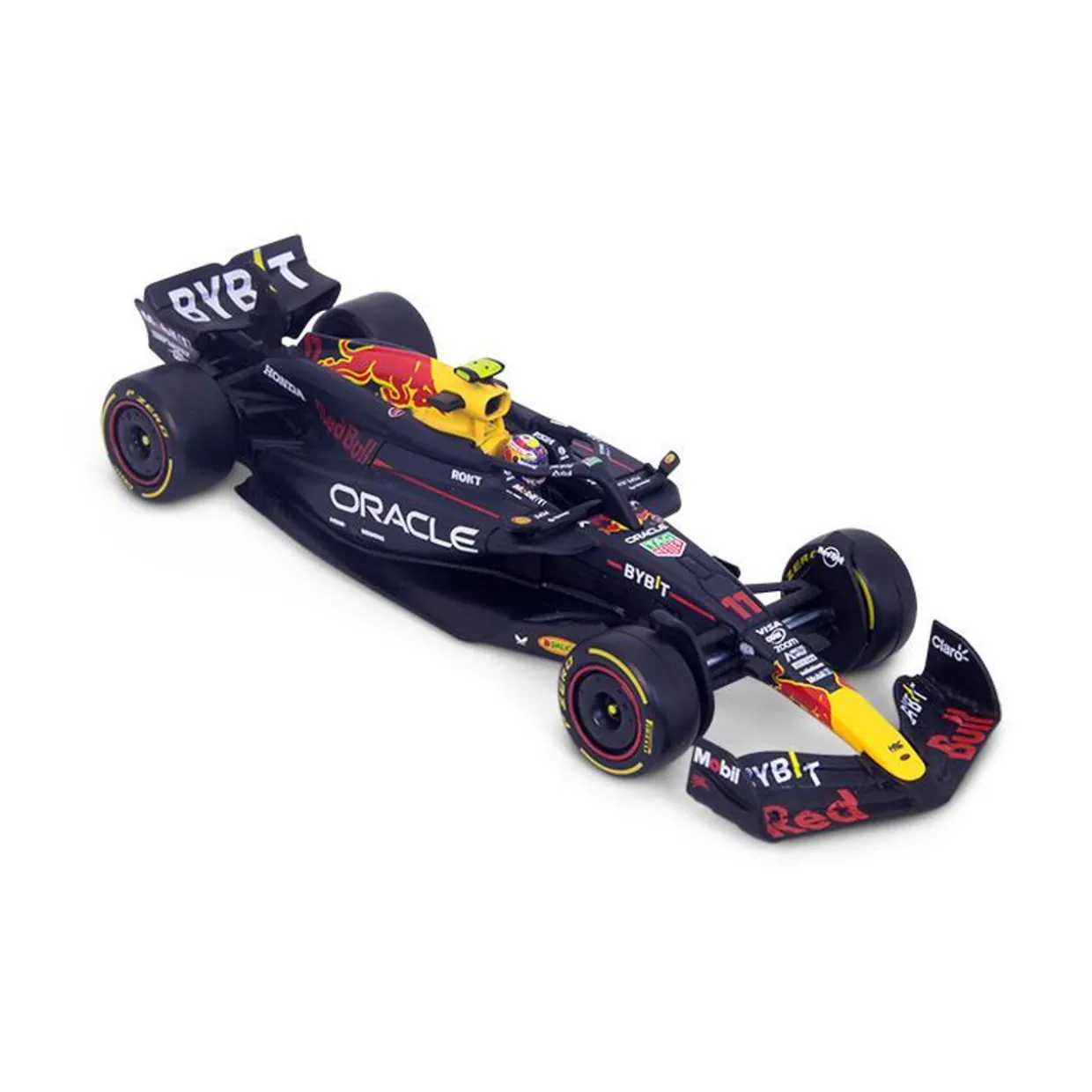 Burago 1/43 Red Bull RB20 F1 2024 #11 Sergio Perez With Helmet