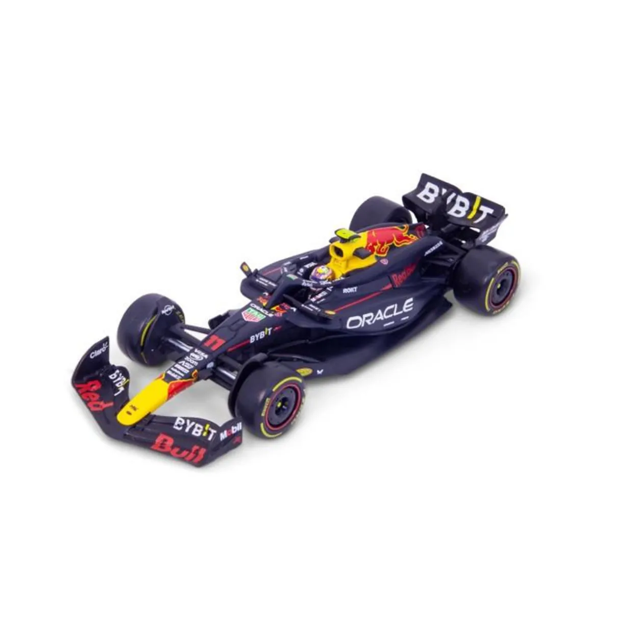 Burago 1/43 Red Bull RB20 F1 2024 #11 Sergio Perez With Helmet
