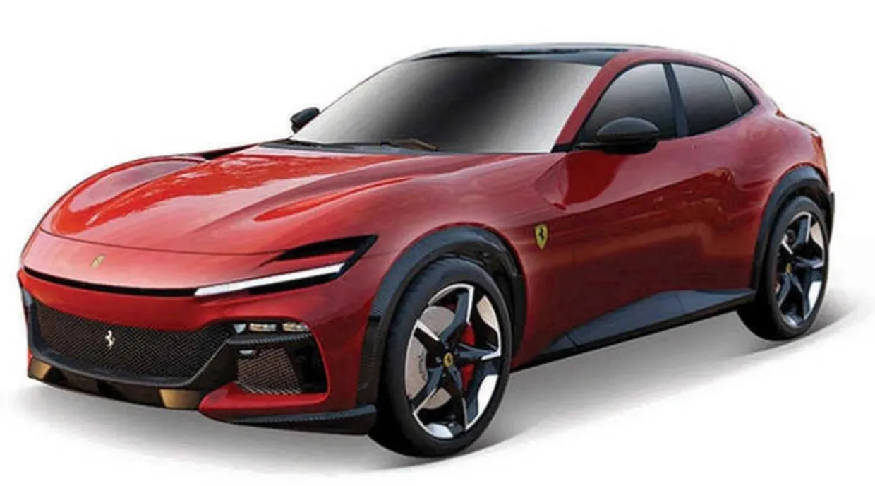 Burago 1/43 Signature Ferrari Purosangue Suv Diecast Model