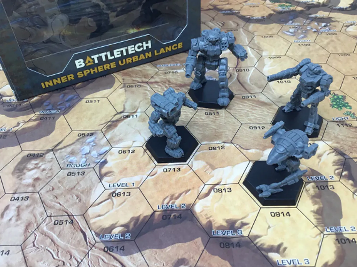 Catalyst Game Labs Battletech Force Pack - Inner Sphere Urban Lance