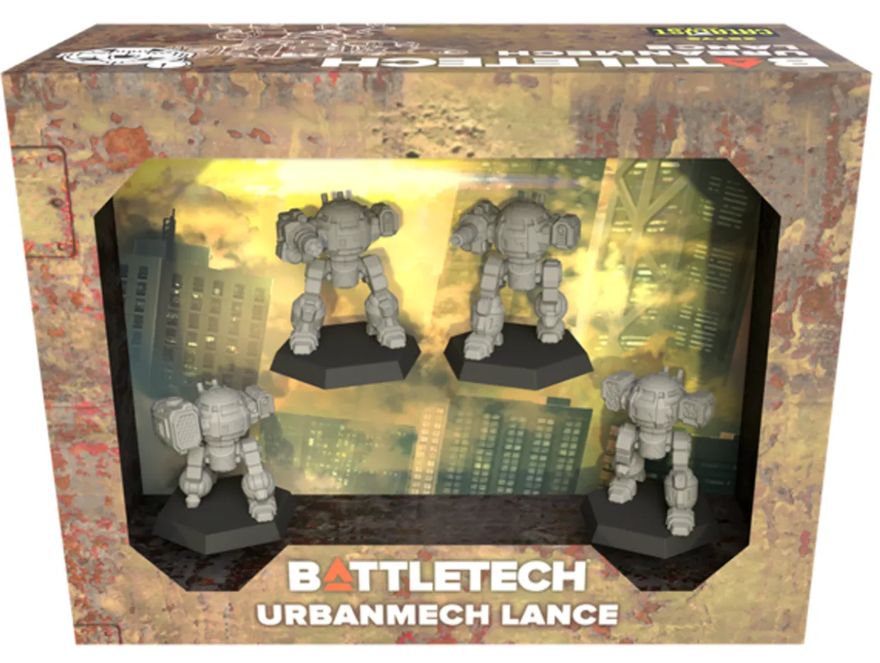 Catalyst Game Labs Battletech Force Pack - Inner Sphere UrbanMech Lance