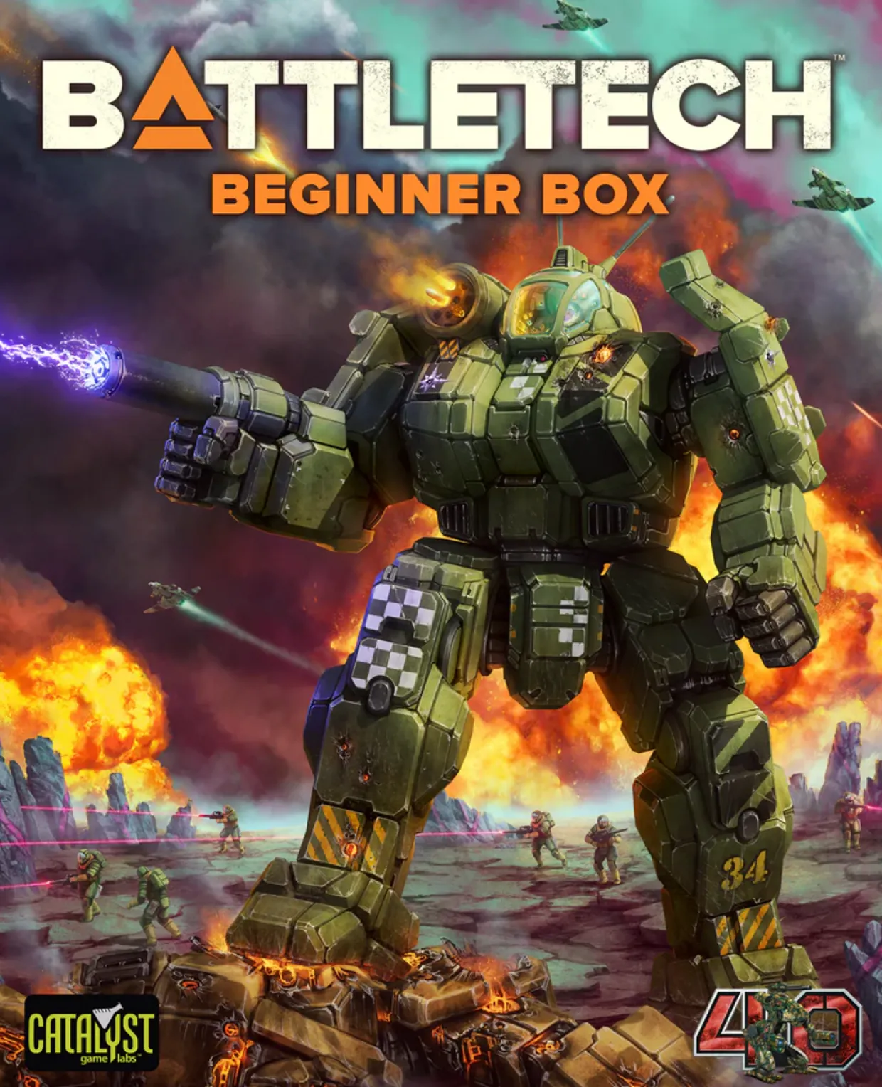 Catalyst Game Labs Battletech - Beginner Box Starter Set (40th Anniversary Edition)
