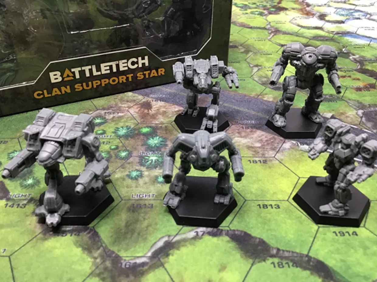 Catalyst Game Labs Battletech Force Pack - Clan Support Star