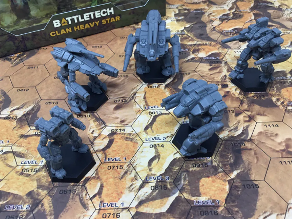 Catalyst Game Labs Battletech Force Pack - Clan Heavy Star