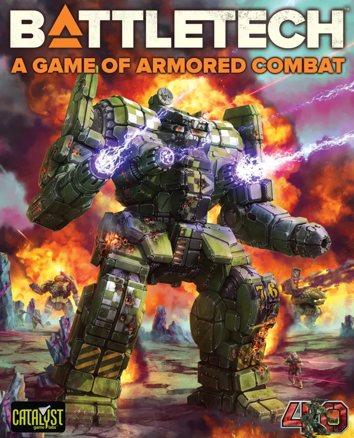 Catalyst Game Labs Battletech - A Game of Armoured Combat Starter Set (40th Anniversary Edition)