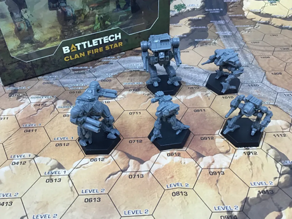 Catalyst Game Labs Battletech Force Pack - Clan Fire Star