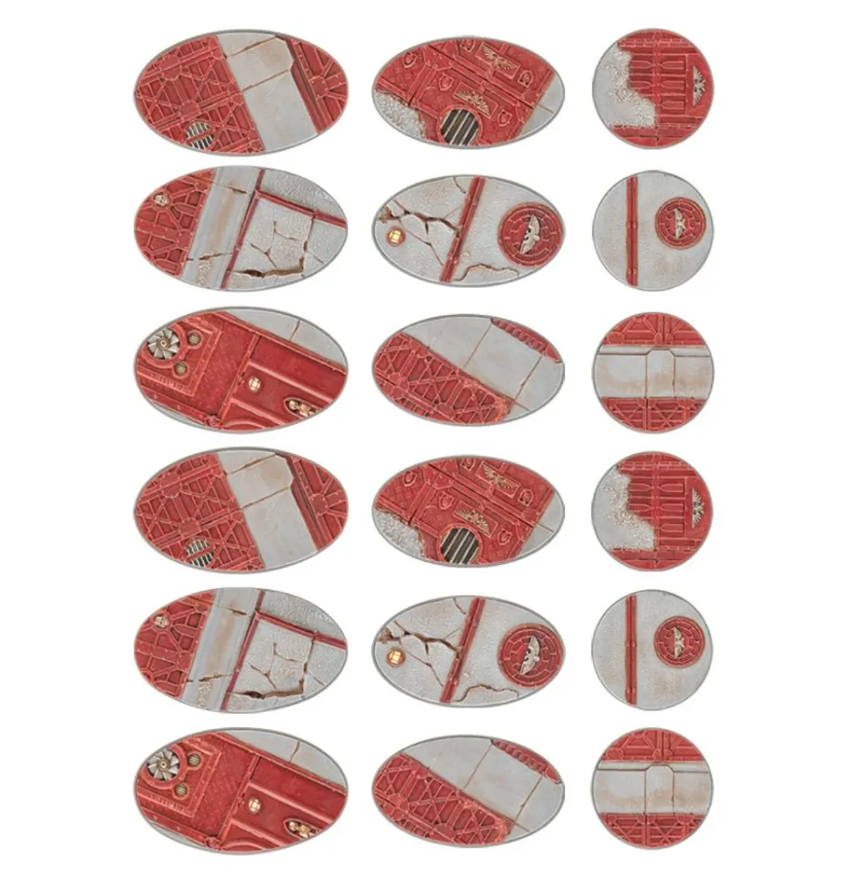 Citadel Sector Imperialis 60mm Round, 75mm Oval & 90mm Oval Bases