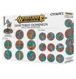 Citadel Shattered Dominion 25mm & 32mm Round Bases
