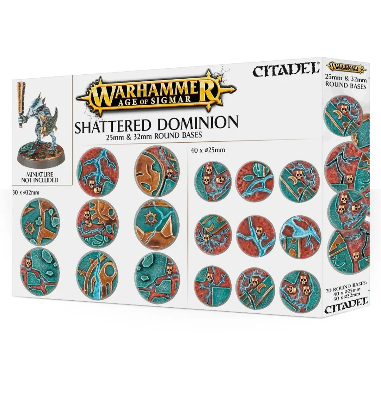 Citadel Shattered Dominion 25mm & 32mm Round Bases