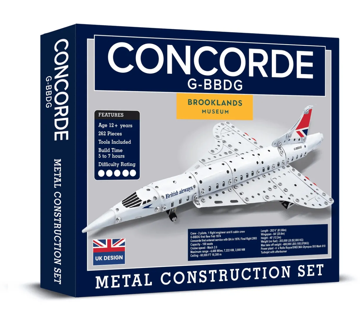 Coach House Partners - Concorde Airliner - Metal Construction Set