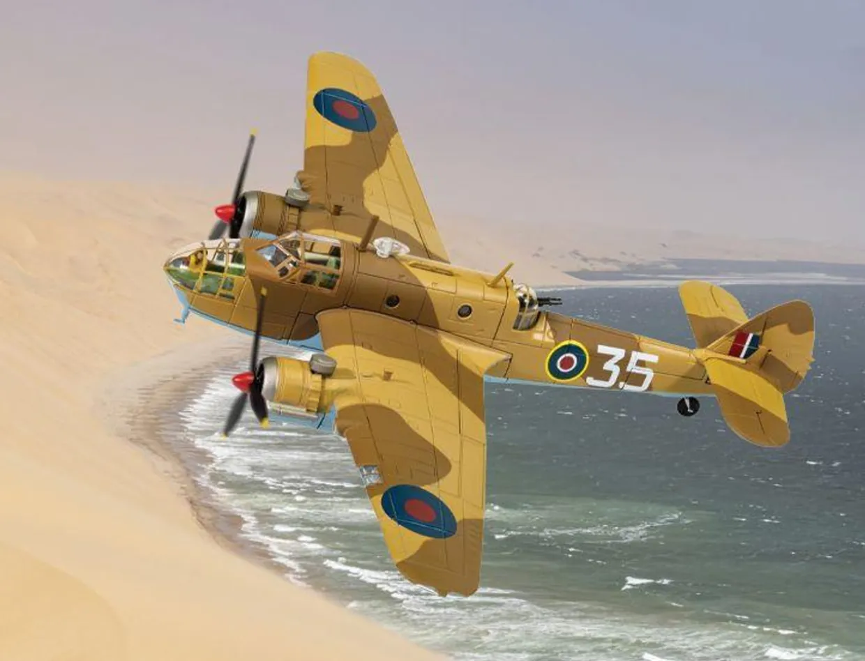 Corgi 1/72 Bristol Beaufort MkIa ‘35’ - Middle East Check and Conversion Unit