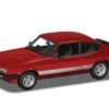 Corgi 1/43 Ford Capri Mk3 2.0S, Jupiter Red Diecast Model