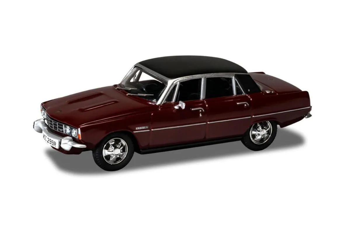 Corgi 1/43 Rover P6 3500 V8 Richlieu Red Diecast Model
