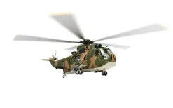 Corgi 1/72 Sikorsky SH-3A Sea King - HS-2 Golden Falcons - USS Hornet