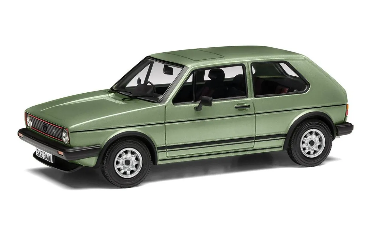 Corgi 1/43 Volkswagen Golf MkI GTI, Inari Silver Diecast Car Model