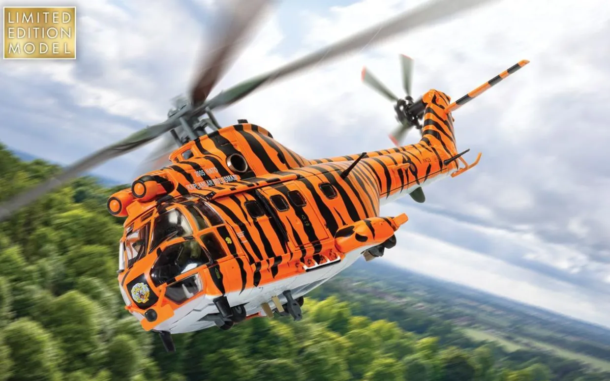 Corgi 1/72 Westland Puma HC-1 - RAF No.230 Sqn - NATO Tiger Meet Livery