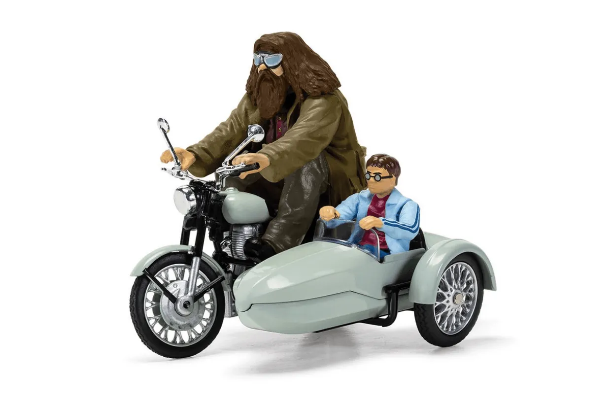 Corgi Harry Potter Hagrid Motorcycle and Sidecar Diecast Model