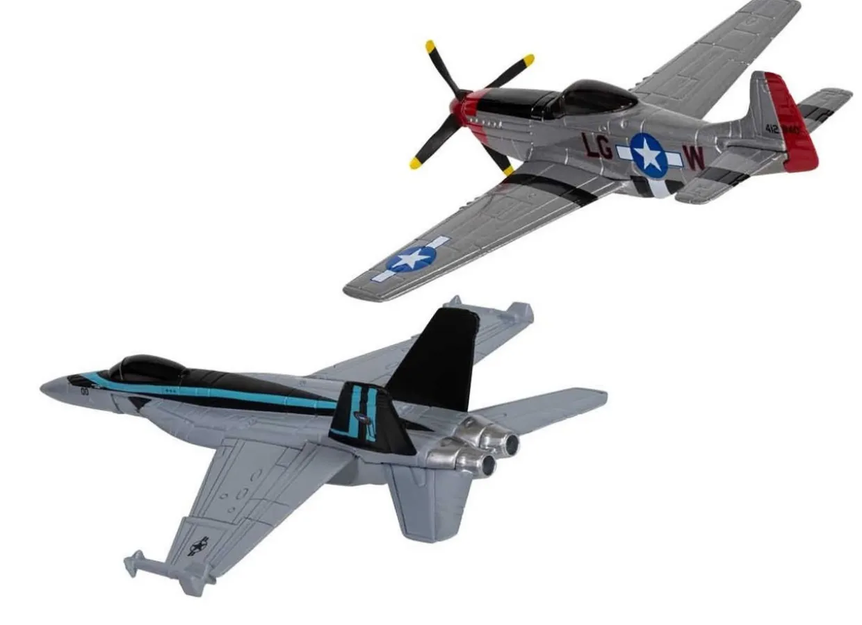 Corgi Maverick’s F A 18 Hornet and P 51D Mustang Diecast Model