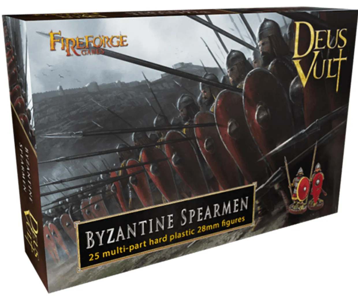 Fireforge Games 28mm Deus Vult - Byzantine Spearmen