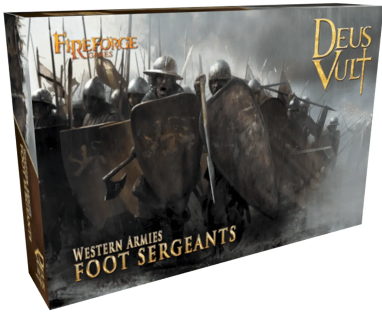Fireforge Games 28mm Deus Vult - Foot Sergeants