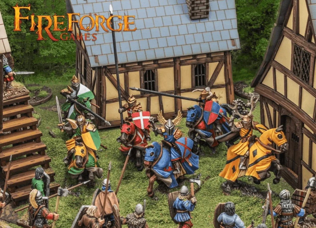 Fireforge Games 28mm Forgotten World - Albion Knights