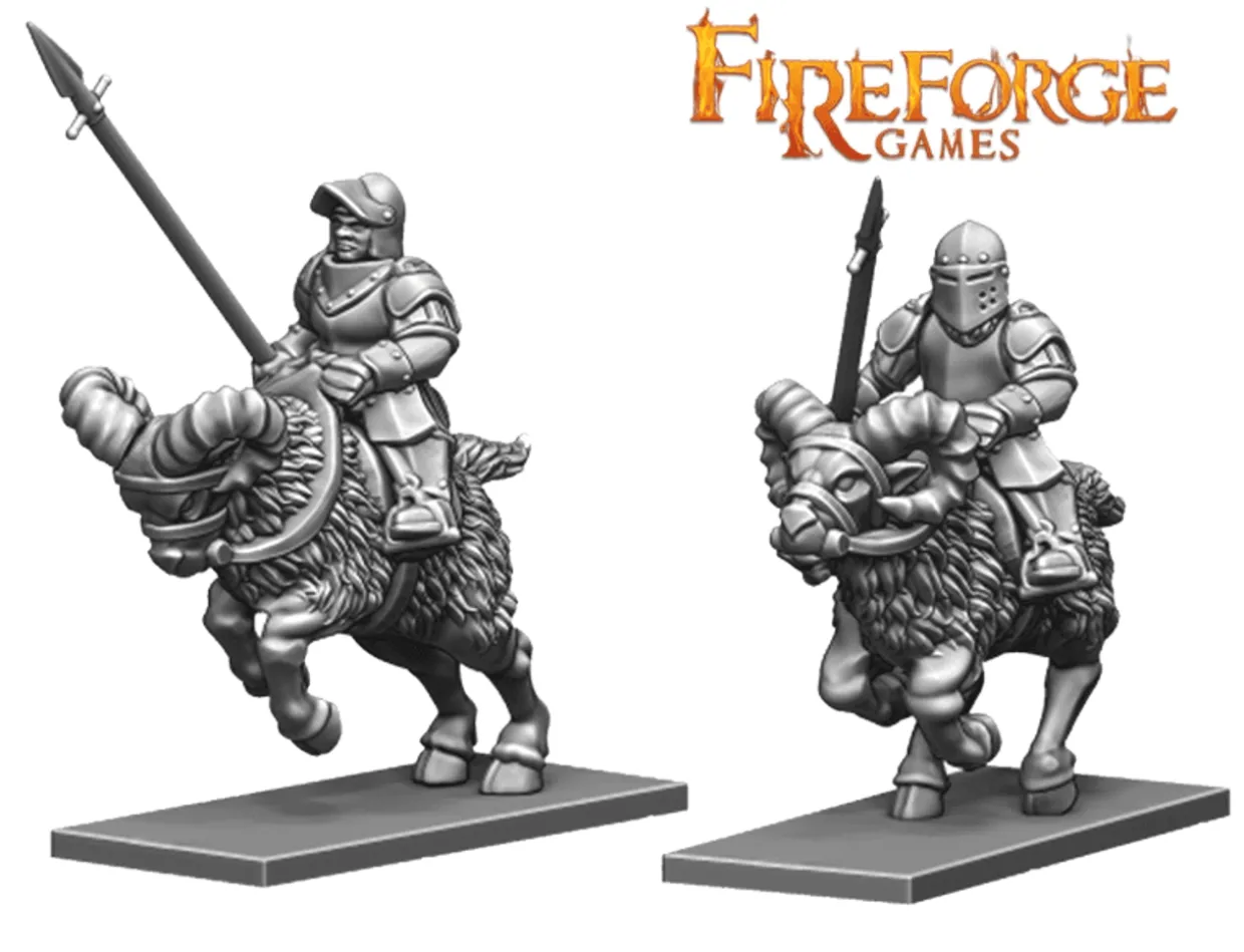 Fireforge Games 28mm Forgotten World - Stone Realm Dwarf Rambukk Raiders